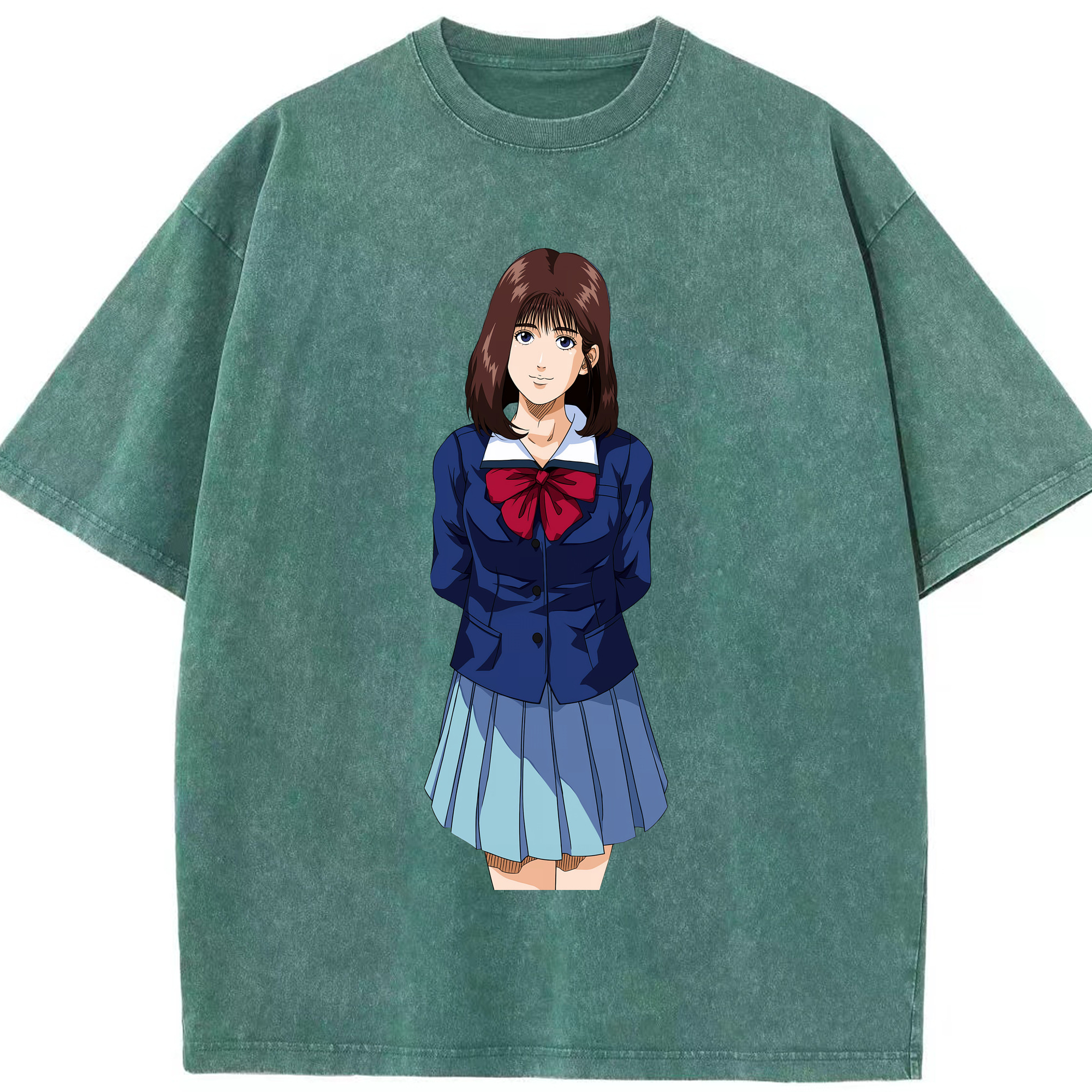 （画像用） SLAM DUNK／スラムダンク 綿100% ヴィンテージ風 半袖Tシャツ（フロントプリント）